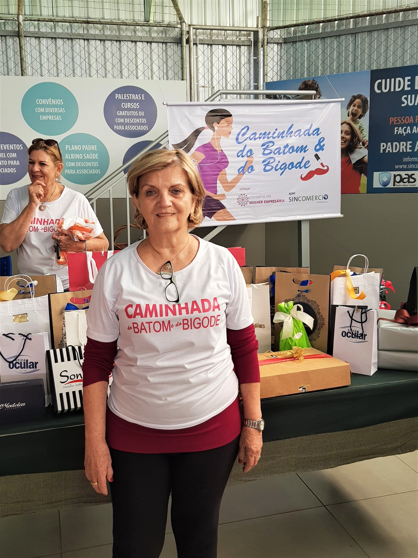 Lourdinha Serpa Dalto, presidente do Conselho da Mulher Empresária, orgão ligado ao Sincomércio Catanduva.